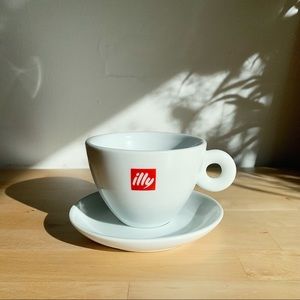 illy Cappuccino Cup with Saucer